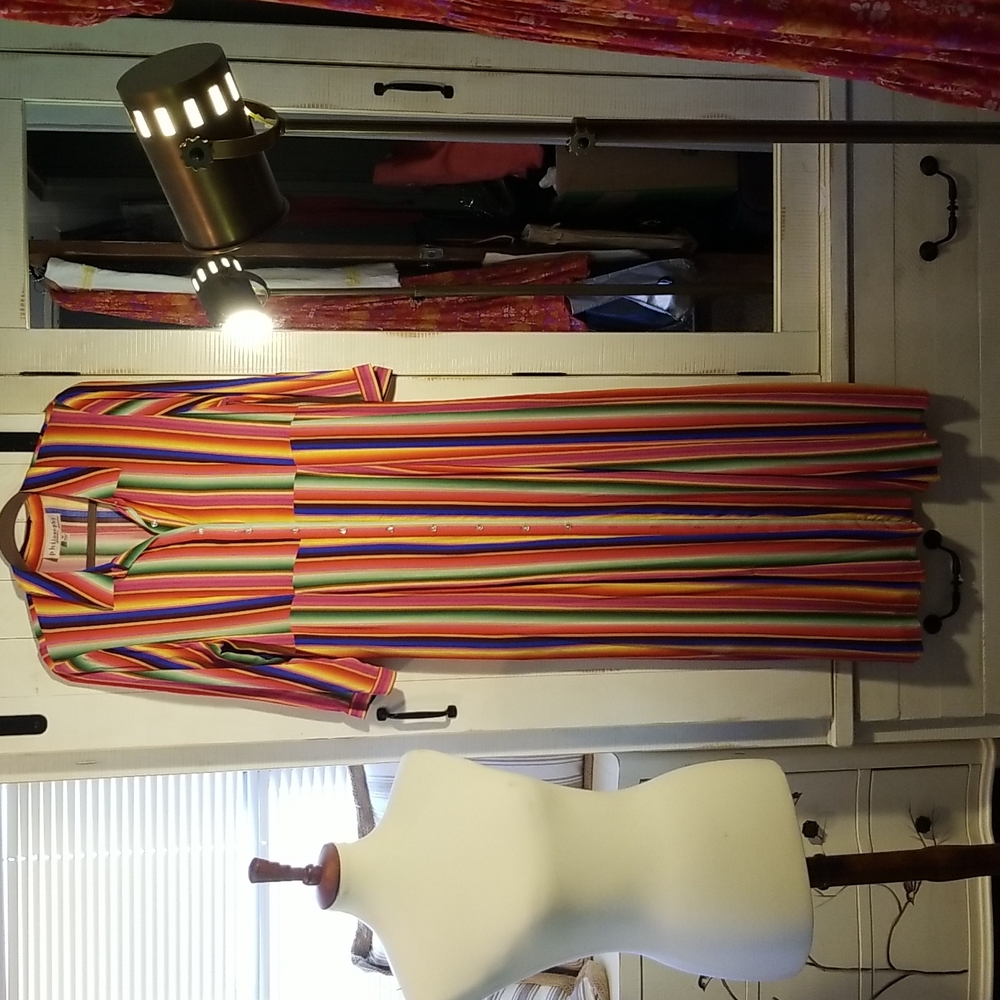 Philosophy Rainbow Maxi dress